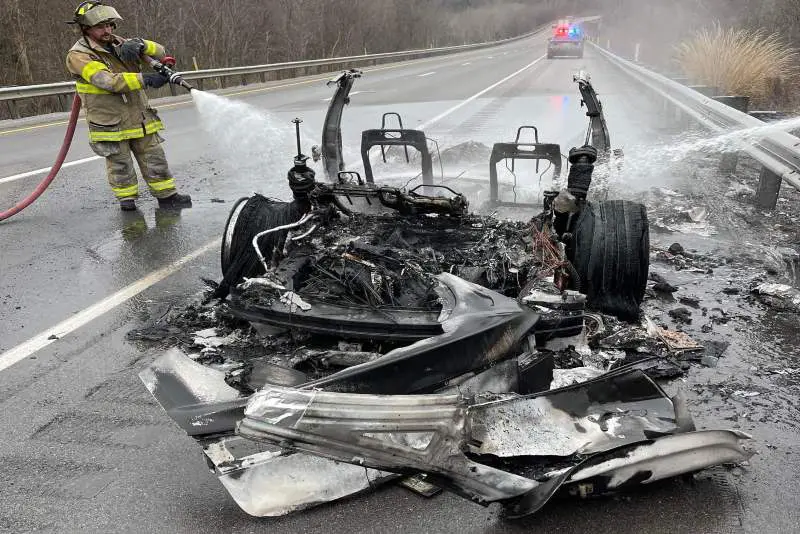 car fire crash recovery