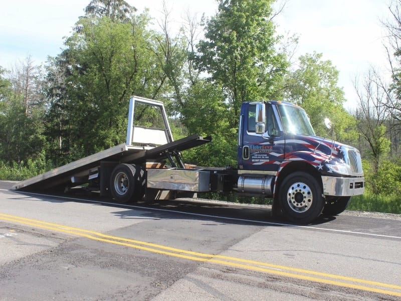 Morrisdale motorcycle towing
