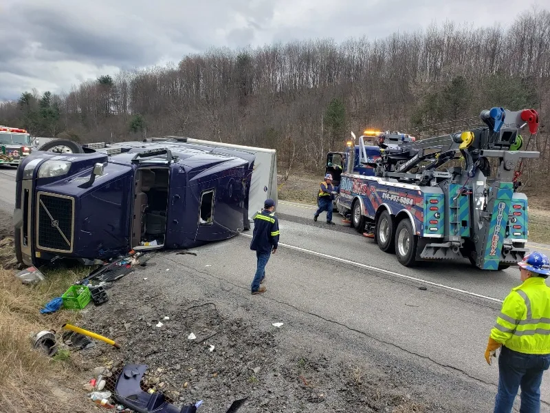 I-80 highway towing