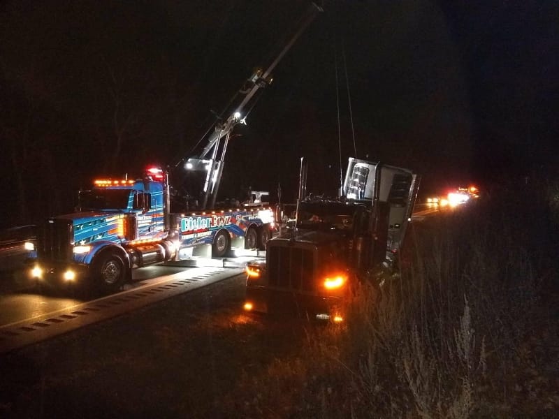 I-80 emergency towing