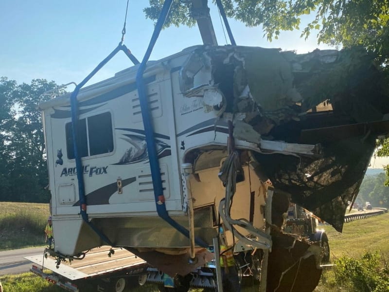 Woodland RV towing