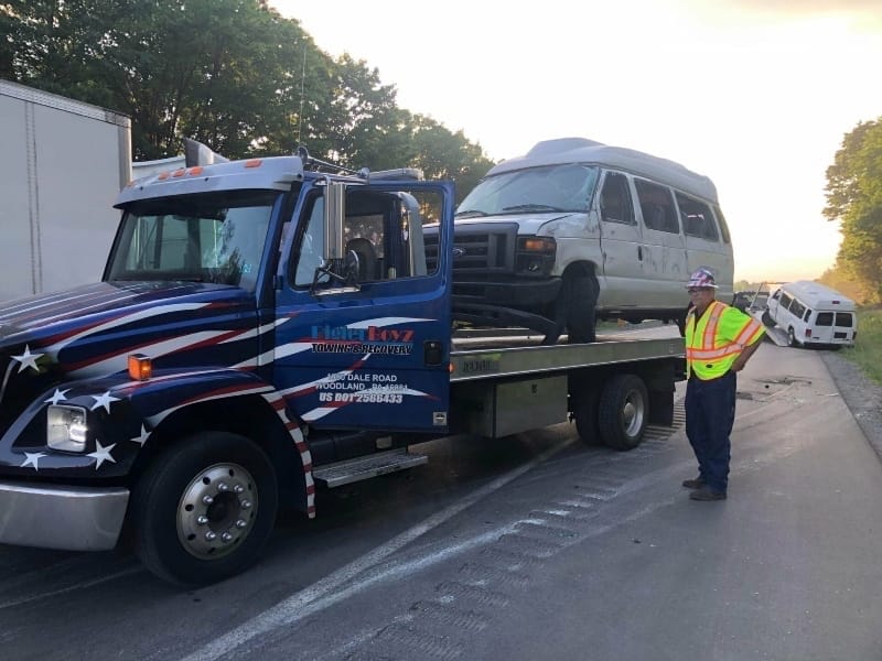 DuBois box truck towing