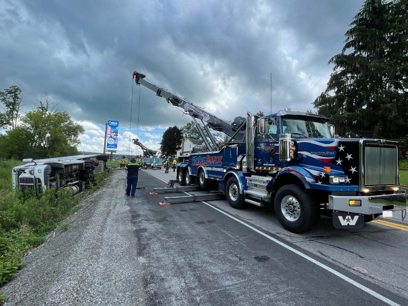 I-80 heavy transport
